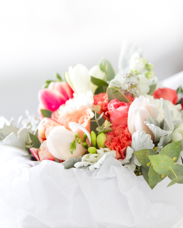 Blossom and Twine_Wedding Flowers_Rustic_Coral 1