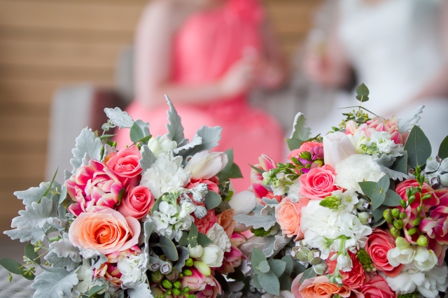 Blossom and Twine_Wedding Flowers_Rustic_Coral 15