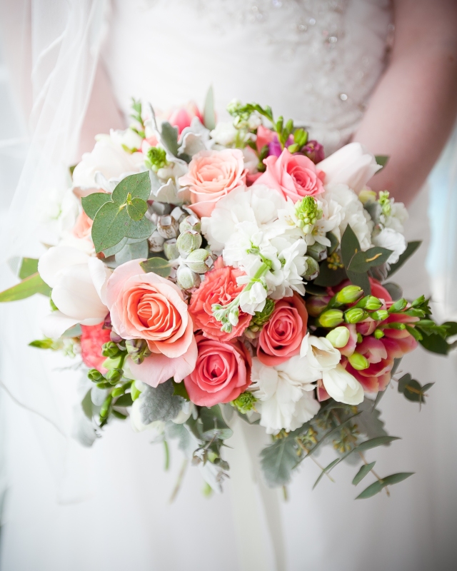 Blossom and Twine_Wedding Flowers_Rustic_Coral 16